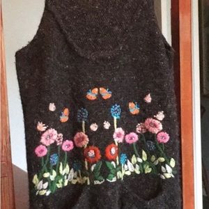 Desigual sweater dress knit lovely size medium